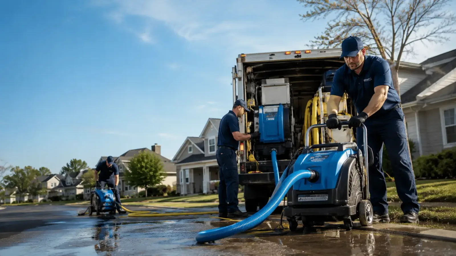 Flood Damage Cleanup in Bluejacket, OK